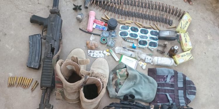 Troops of Operation SAFE HAVEN Neutralise Bandit, Recover Weapons and Ammunition 