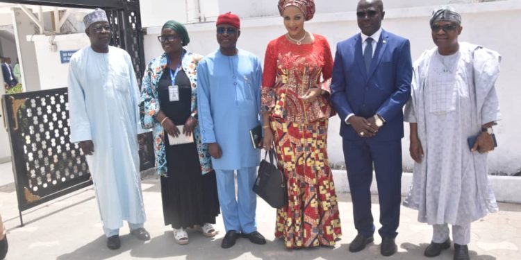 Amb. Bianca Visits Gambia, Senegal on Diplomatic Shuttle For WAES  P