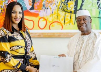 Còte D’Ivoire President Receives Special Envoy of President Tinubu on WAES 