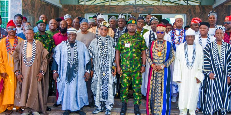 Operation Restore Peace In Benue State: CDS Meets With Traditional Rulers in Makurdi 