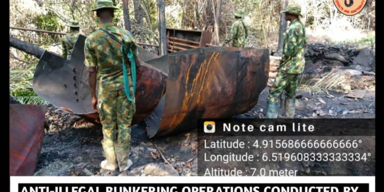 Troops Arrest 46, Shut Down 23 Illegal Refineries