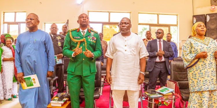 Gov Kefas Commends 6 Brigade Troops’ Sacrifices in Taraba State  …Calls For Deeper Loyalty, Devotion 