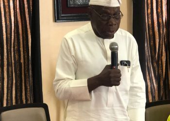NSC DG Leads CAA Delegation on Courtesy Visit to Obasanjo Ahead of U18/U20 Athletics Championship
