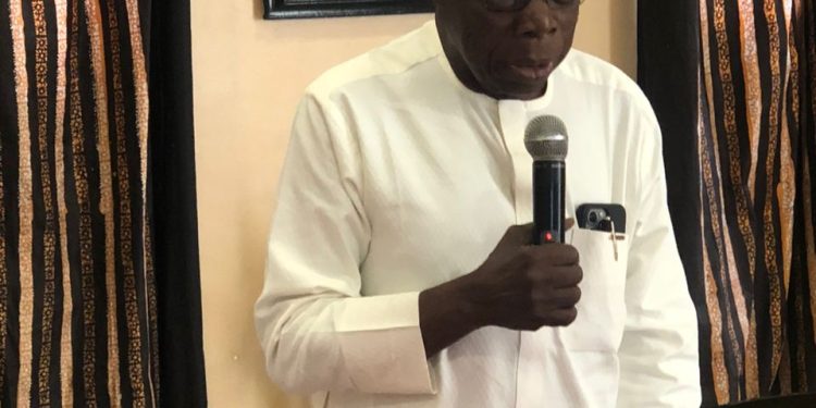 NSC DG Leads CAA Delegation on Courtesy Visit to Obasanjo Ahead of U18/U20 Athletics Championship