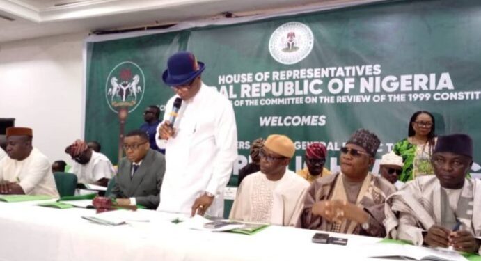 House Sub-Committee on Constitution Amendment holds in Calabar