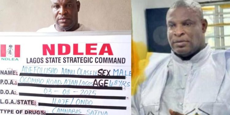 Chai! NDLEA Nabs G.O For Alleged Cross-Border Drug Trafficking
