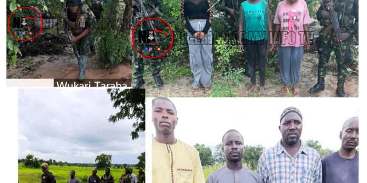Taraba State: Nigerian Army Rescued Seven Kidnapped Victims