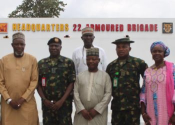 Maj. Gen. Saraso Receives DHQ Committee on Review of AFN Joint Defence Doctrine