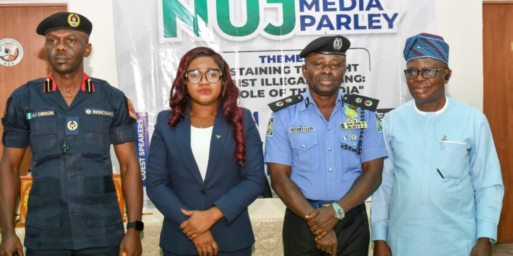 NUJ Workshop: CP Ajao Adewale Identifies IIllegal Mining as Act That Fuels Insecurity