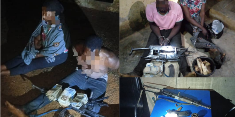 Troops of Operation ENDURING PEACE Nab Cattle Rustlers, Recover Arms, Ammunition