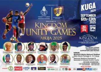 KUGA 2025: First Lady Tinubu, CDS Musa, SGF, Akume, Wike, Others to Grace Maiden Edition of Kingdom Unity Games