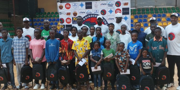 Back to School Program: Grinders Basketball Foundation Empowers Over 50 Student-Athletes in Abuja