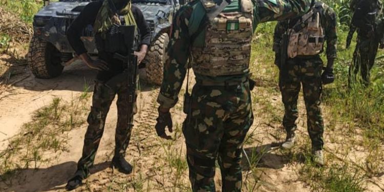 Troops of OPFY Intercept Terrorist Logistics, Decimate And Rescue Victims