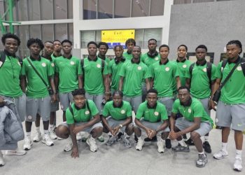 Flying Eagles Depart Nigeria for 12-Day Camping in Chile Ahead of World Cup Finals