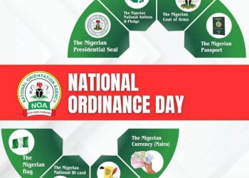 NATIONAL ORDINANCE DAY: DG NOA Issa-Onilu Charges Nigerians to Honiur National Symbols