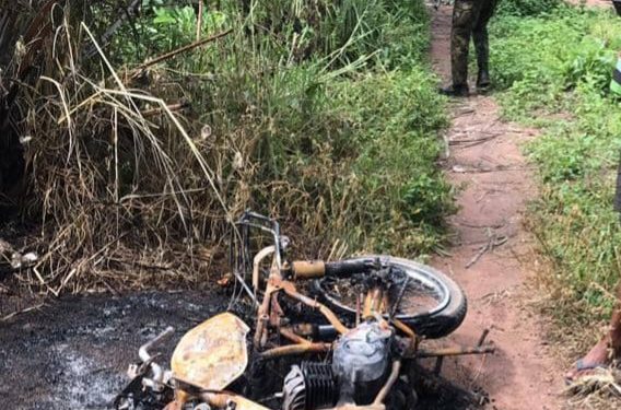 Troops of Operation Lafiya NAKOWA Dislogdge Bandits Hideouts, Recover Ammunition, Motorcycle in Taraba