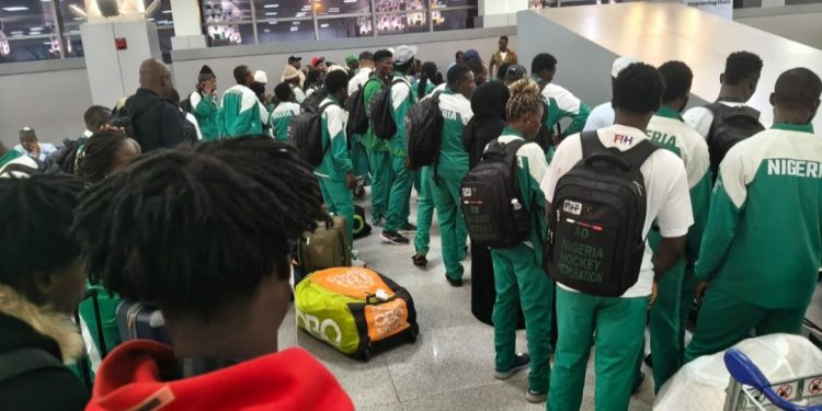 African Hockey Cup of Nations: NHF President Nkom HailsTeam After Winning Bronze in Egypt