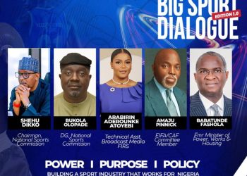 BIG SPORTS DIALOGUE 1.0: NO BETTER TIME THAN NOW- ORGANIZERS.*