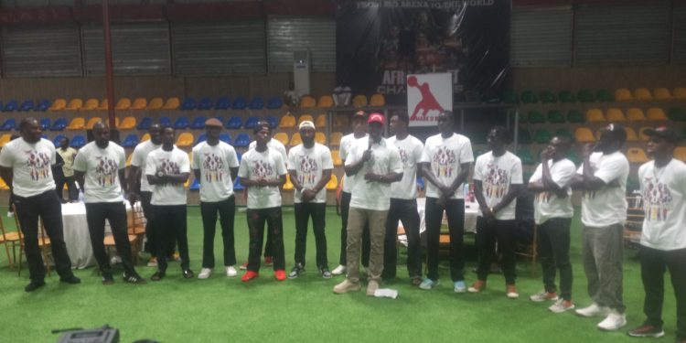 Basketball: Igoche Mak Hosts Mark Town Flyers to Lavish Victory Reception in Abuja