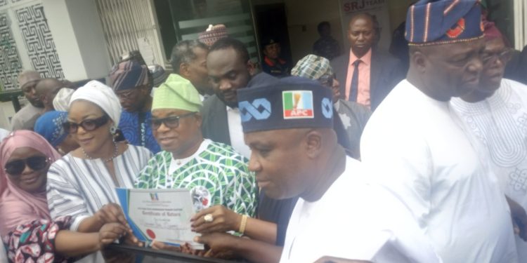 Oyebamiji Confident of APC Osun Victory in 2026/2027, Received Certificate of Returns