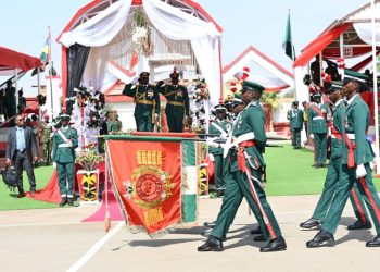 COAS Tasks New Recruits on Loyalty, Discipline and Professionalism
