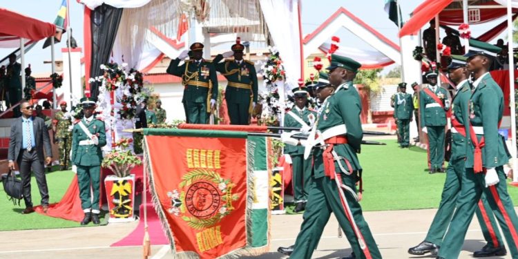 COAS Tasks New Recruits on Loyalty, Discipline and Professionalism