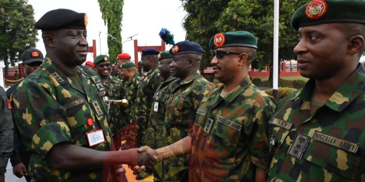 COAS Mandates Troops to Flush Out Bandits, Criminal Elements in Area of Responsibilities