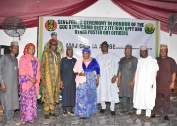 Troops Salute Outgoing GOC Ajose as 8 Division Marks Command Handover