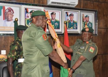 Maj. Gen. Koughna Takes Over as GOC 8 Division, Commander Sector 2 Operation Fansan Yamma 