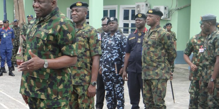 Gen. Oluyede Tasks Troops of Operation Delta Safe on Professionalism and Integrity