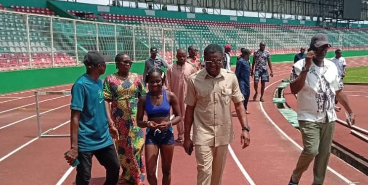 Shaibu Inspects Samuel Ogbemudia Stadium, Expresses Confidence in Edo’s Readiness for NDDC Games