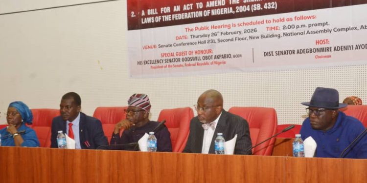 Breaking: Akpabio Declares Public Hearing Open on Asset Management, Sheriffs Act Amendment Bills