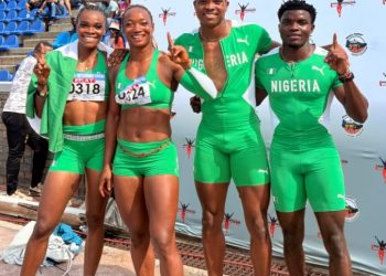 Mixed 4x100m: Nigeria Breaks African Record, Eyes World Relays Qualification