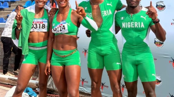Mixed 4x100m: Nigeria Breaks African Record, Eyes World Relays Qualification