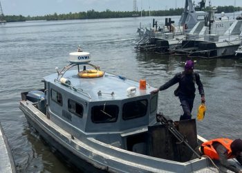 Nigerian Navy Intercepts Illegal Fuel, Arrests 8 in Rivers Operation