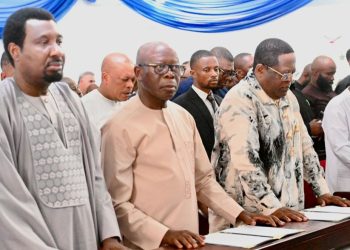 Umahi, Akpabio, Others Pay Final Respects to Sen. Mpigi in Home Town