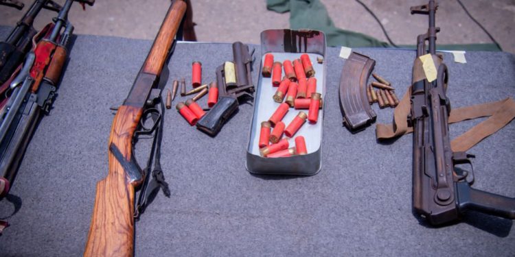 Police Arrest Four Bandit Suspects, Recover AK-47 Rifles and Ammunition