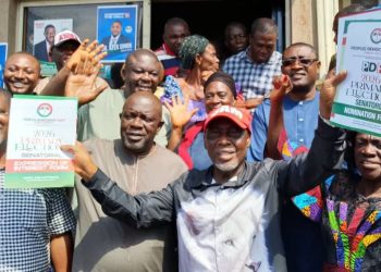 Senator Abba Moro picks nomination form, pledges continued quality representation in the senate