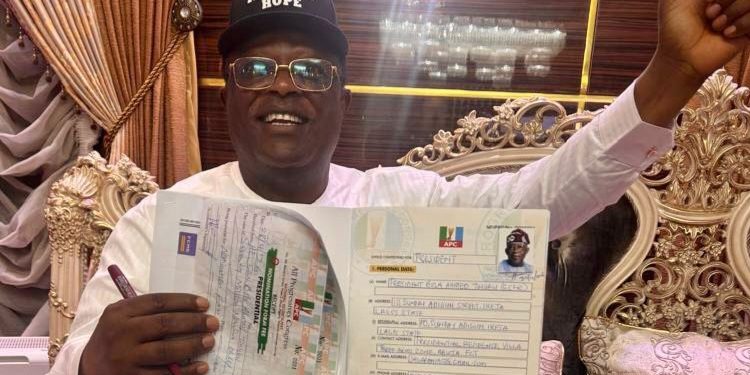 Umahi Signs Tinubu’s Nomination Form, Backs Continuity Agenda
