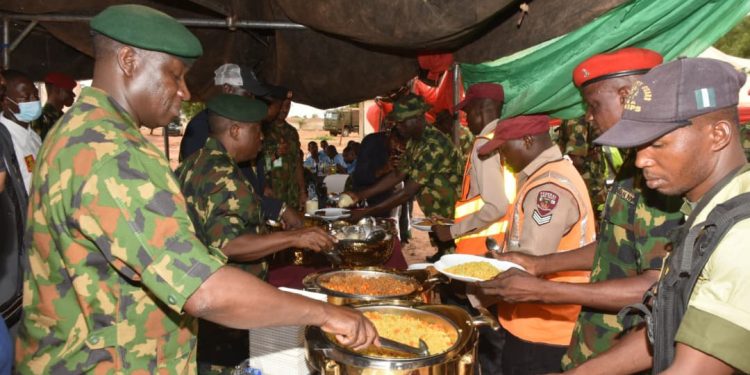 Sokoto: COAS Marks Eid-el-Kabir with Frontline Troops, Says Your Sacrifices Are the Backbone of Our Security