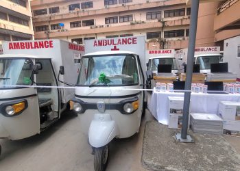 Tinubu Unveils Key Health Infrastructure Projects, Deploys 145 Tricycle Ambulances for Emergency Response