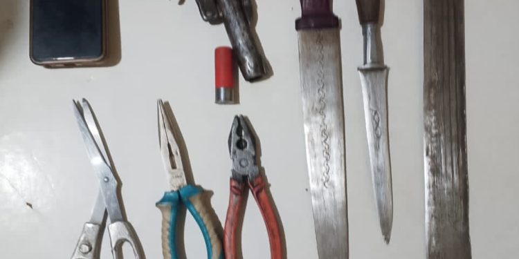 Keffi: Police Nab Suspects For Theft, Unlawful Possession of Firearm, Recover Weapons