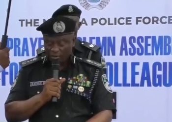 IGP Pays Tribute to 17 Fallen PMF Officers Killed in Yobe Terror Attack