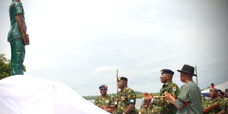 COAS Unveils Onne Cenotaph in Honour of 11 Fallen NDA Naval Cadets