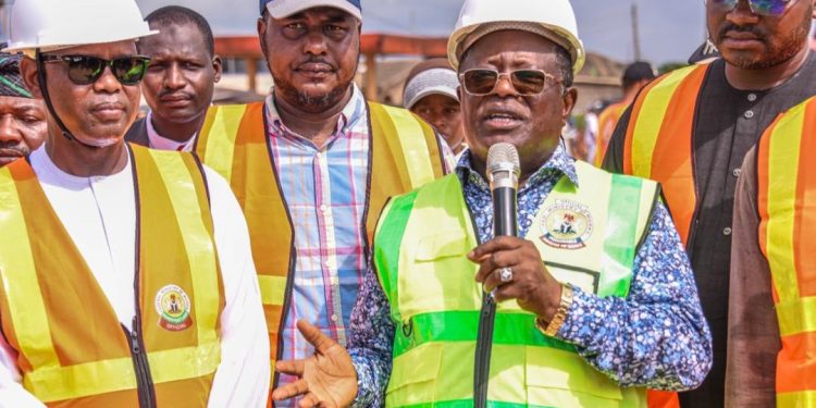 Umahi Expresses Satisfaction Over Quality of Work on Sokoto – Badagry Superhighway