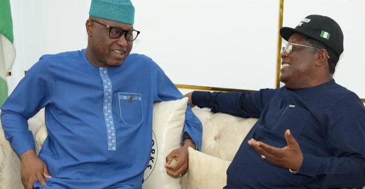Umahi, Oyebanji Chart Way Forward For Strategic Road Sector Devt.