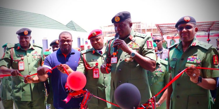 Combat Readiness: COAS Commissions Modern Soldiers’ Quarters at Muhammadu Buhari Cantonment