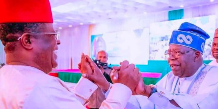 Celebrating a Workaholic Minister: Tinubu Hails Umahi on His Birthday