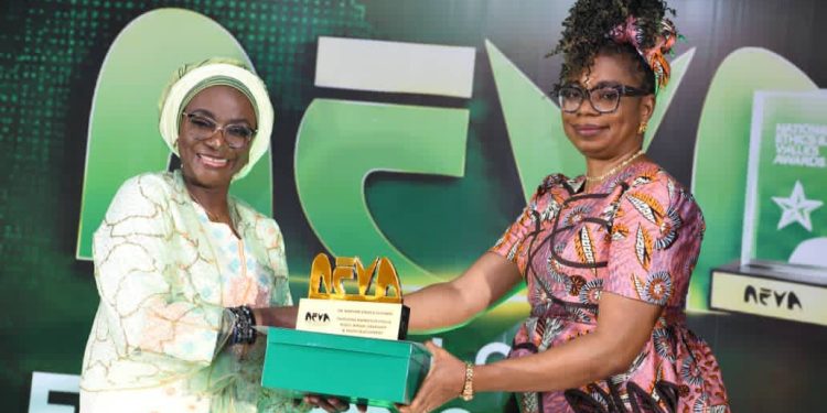 Keshinro Honoured with National Ethics and Values Award for Ethical Leadership, Youth Development