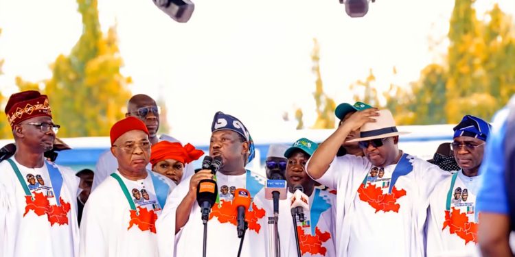 APC Leaders, Remi Tinubu Attend North Central Rally for Tinubu’s 2027 Re-election